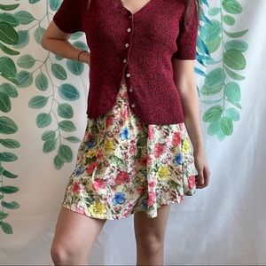 NWT Baluoke Floral Skirt